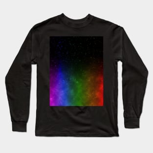 Rainbow Galaxy Long Sleeve T-Shirt